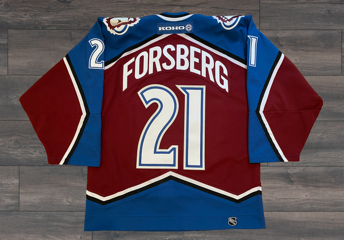 NHL Colorado Avalanche #21 PETER FORSBERG Jersey CCM hockey Jersey